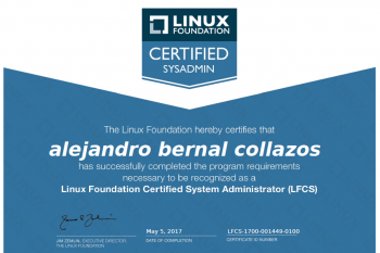 Linux Sys Admin Certification