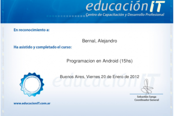 EducacionIT : ANDROID