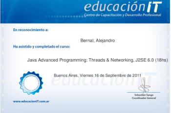 EducacionIT : Java Threads Networking